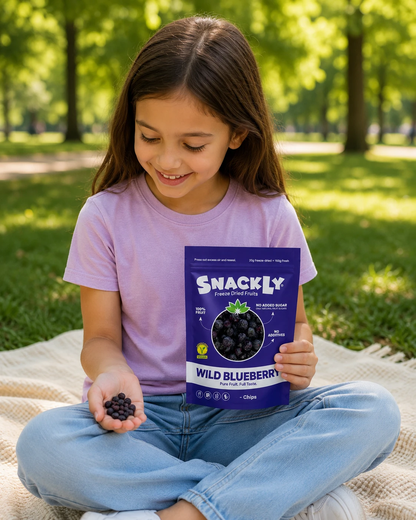 Natural Blueberry Bites | 100% Lyophilized Blueberries with Crunchy Texture | Nutrient-Rich Snack for Healthy Living 2