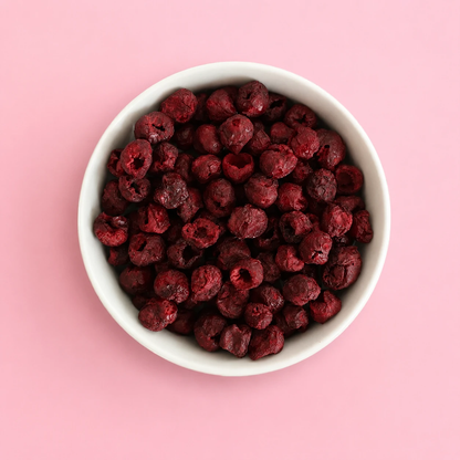 Natural Freeze-Dried Cherries | 100% Pure Fruit with High Nutritional Value | Crunchy Snack for Health Benefits 1